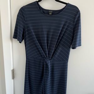 Ann Taylor Pinstripe Shift Dress